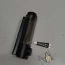 Pollock Shower Dispenser - 1 Chamber No Drill Shampoo & Conditioner Dispenser for Bathroom, Large Capacity, Black