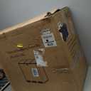 Garvee Trash Can, 15.9 gal Triple Compartments (3X20 L) Stainless Steel Kitchen Trash Can for Recycling, 5+5+5 gal Plastic Inner Buckets, Quiet Close, Brushed, Airtight, Silver