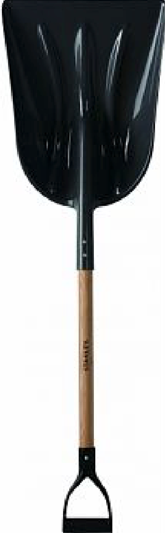 Stanley D-handle Grain Shovel With Abs Head BLACK/YELLOW 47, 6 Pack