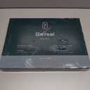 Bellsal Silverware Organizer Kitchen Drawer Organizer Expandable Bamboo Utensil Holder Cutlery Tray for Kitchen Utensil and Flatware Bedroom Office (7 Slots Expandable, Nature)