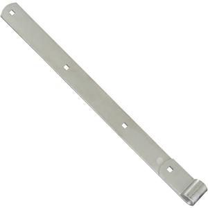 National Hardware N248-047 Gate Hinge Strap, 24-Inches, Coated with WeatherGuard Protection, Zinc-Plated