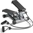 Sunny Health & Fitness Mini Stair Stepper w/Resistance Bands for Home Gym