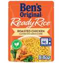 BEN'S ORIGINAL Ready Rice Roasted Chicken Flavored Rice, Easy Dinner Side, 8.8 oz Pouch (EXP 03/01/26)