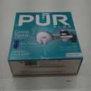PUR PLUS Horizontal Faucet Mount Water Filtration System with 3-in-1 Lead Reducing Filter for Great-Tasting Filtered Tap Water, Lasts 100 Gallons, Fits Most Kitchen or Bathroom Faucets, Chrome