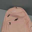 Olikraft Travel Crochet Bag Organizer Backpack - Crochet Yarn Bag, Knitting Bags and Totes, Yarn Bags for Crocheting on the Go (Pink)