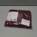 Love2Mi Maternity Shirts Long Sleeve Wrap Tie Front Side Ruched Maternity Tee Top Pregnancy Clothes Wine Red (XL)