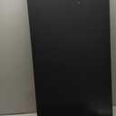 Furinno CLASSIC Coffee Table, Modern Rectangle Coffee Table with 1.8 Inch Thick Tabletop, Side Table for Living Room, Home Office, Black