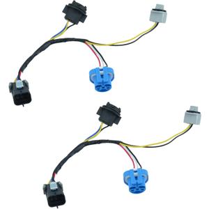 2pcs Headlight Wiring Harness Headlamp Connector Replace 22740620 645-205 Compatible with 2005-08 Chevy Cobalt, 07-09 Pontiac G5, 05-06 Pursuit