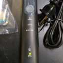 Philips Sonicare ProtectiveClean 5300 Rechargeable Electric Toothbrush, with Pressure Sensor, 3 Cleaning Modes, SmarTimer and QuadPacer, with 2 Bonus Brush Heads, Travel Case, Black, Model HX6423/34