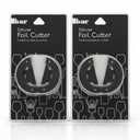 DELUXE FOIL CUTTER, 2 PACK