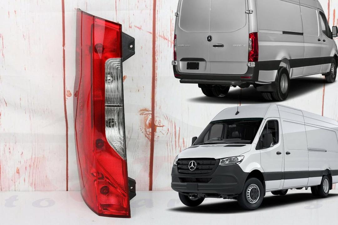 FOR MERCEDES SPRINTER W907 2019-2024 LEFT DRIVER SIDE REAR TAIL LIGHT WITH BULBS TAILLIGHT BRAKE LIGHT