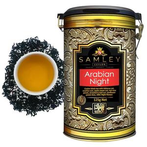 3 PCS Samley Tea Arabian Night Ceylon Black Loose Leaf Tea Blend, Flavored with Hibiscus, Rosehip, Rose Petals, Strawberry Leaf Cuts and 1001 Night Flavor, Premium, Luxury, Specialty, 4.4oz, Best Buy May 22, 2027
