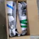 ELABEST X100 Ergonomic Mesh Office Chair with Footrest, Big and Tall Hone Desk Chair with 5D Flip-Up Arms, Adjustable 3D Lumbar Support,Gaming & Executive Computer Chairs for Long Hours(Midnight Mist)