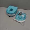 Foot Elevation Pillow Heel Protector for Pressure Sores Ulcer Foot Wedge Support Elevator Ankle Pillow Anti Bed Sore Pad Relieve Cushion Leg Rest for Elderly Bedridden Patients (Green 2 * Pcs)