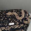 LIVEBOX Washable Area Rug 8x10 - Large Snake Living Room Rugs, Soft Black Rug for Bedroom, Non-Slip Indoor Carpet for Dining Room Home Office