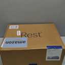 REST® Evercool® Cooling Comforter, Full/Queen, Blanket for Hot Sleepers, All Season Bedding to Keep Cool for Night Sweats, Breathable Lightweight Blanket, 90"x90" Inches, Cool Gray