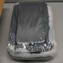 8-Piece Deep Glass Baking Dish Set with Plastic lids,Rectangular Glass Bakeware Set with Lids, Baking Pans for Lasagna, Leftovers, Cooking, Kitchen, Freezer-to-Oven and Dishwasher, Gray