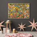 Jigsaw Puzzles for Adults, 1000 Pieces Animal Paradise Puzzle, Cartoon Painting Challenging Puzzles for Family Activity Game Nights Gifts Fidget Stress Relief