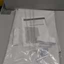 LazBlinds 100% Blackout Roller Shades, No Tools No Drill Cordless Blinds for Windows, Thermal Insulated UV Protection Privacy Window Shades for Bedroom (36''W x 72''H, White)