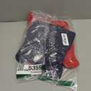 Syhood 2 Pieces Dog Jacket 2 Layers Fleece Lined Dog Jacket Warm Soft Windproof Small Pet Coat for Winter Cold Weather(M, Navy, Red)