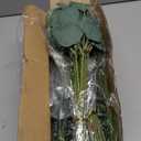 110 Pcs 7 Kinds Mixed Artificial Eucalyptus Stems and Faux Flowers,Fake Silver Dollar Eucalyptus Leaves Stems Bulk Real Touch Leaf Branches for DIY Bouquets Floral Arrangement Wedding Home Decor (Green)