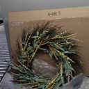 Artificial Succulents Spring Wreath for Front Door, 24in
