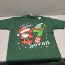 Six Seven Santa Elf Xmas – Funny 67 Meme Christmas Unisex T-Shirt Size M