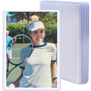 4 x 6 Inches Photo Sleeves Rigid Cards Sleeve Protectors Waterproof, Non-Tear Clear Sheet Protectors for Sports Cards, Photos & Trading Cards(20 Pack)