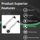 2PC Control Arm for Mercedes-Benz 2001-2016 C230/C240/C250/C280/C300/C320/C350/C55/C63/CL65/C32/CLK320/CLK350/CLK500/CLK55/CLK550/CLK63/E350/E400/E550/SLK250/SLK280/SLK300/SLK350/SLK55 K620086