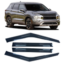4 Pieces in-Channel Extra Durable Rain Guards Fit for 2022-2025 Mitsubishi Outlander, Window Deflectors, Window Visors
