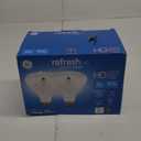 GE Refresh LED Light Bulbs, 65 Watt, Daylight, BR40 Indoor Floodlights (2 Pack) (2 Bulbs)