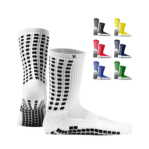 Lux Dual Grip Socks - Soccer Grip Socks for Men and Women. GripArray Performance & Comfort Size S