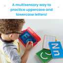 hand2mind Letter Tracing Sensory Pad, Reusable Handwriting Practice for Kids 3-5, Learn to Write, Letter Tracing Board, Toddler Writing Practice, Montessori Alphabet Toys, Preschool Learning Toys