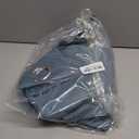 NICETOWN Room Darkening Short Curtain 54 inches Long for Living Room, Grommet Sound Reducing Thermal Insulated Curtains for Bedroom Nursery Window, 46W x 54L, 1 Piece, Greyish Blue