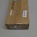 Floating Shelves Rustic Wood Wall Mounted Shelf Practical Metal Fence Design Ideal for Bedroom, Bathroom, Kitchen Set of 3(Brown)