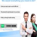 EIOTCLUB Data SIM Card for 360 Days - Compatible with USA Nationwide Networks for Unlocked Security Solar and Hunting Trail Game Cameras IoT Device (USA Coverage, Triple Cut 3-in-1)