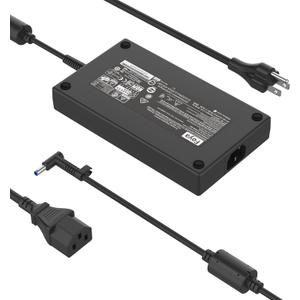 200W Ac Adapter Fit for HP Victus Gaming 15 16 Pavilion Gaming 15 16 17 Omen 15 17 Zbook 15 17 Compatible with TPN-DA10 TPN-LA21 ADP-200HB B 710415-001 L41856-001 776620-001 19.5V 10.3A Laptop Charger