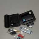 Kohree Upgraded RV Door Lock Replacement with Paddle Deadbolt, 100% Zinc Alloy, Camper Door Handle Latch, RV Enclosed Travel Trailer Entry Door Lock with Keys for Camper Horse Trailer Cargo, Black