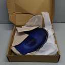 Ceramic Decorative Dish for Kitchen Counter,12'' Large Decorative Bowl, Key Bowl for Entryway Table, Modern Centerpiece Decor Dish for Home Decor Accents.(BIUE) (Navy Blue)