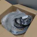 Modern LED Chandelier 3 Rings Crystal Chandelier Stainless Steel Adjustable Pendant Light for Living Dining Room Bedroom (Dimmable)