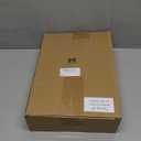 3 Pcs Acrylic Clip on Sign Holder with Clamp 8.5 x 11 Inch Retail Store Signs Displays Double Sides Swivel Signage with PVC Card Clothing Price Hanging Signage for Supermarket Business