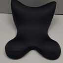 Car Neck Pillow for Driving Seat Car headrest Pillow/Gaming Chair Pillow with Adjustable Strap Removable Cover Ergonomic Design Neck Support Pillow for auto, Office Chair, Gaming Chair(Black)