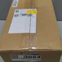 4 Inch Dryer Vent Cover Outside Hooded Wall Vent with Screen and Damper, Exhaust Vent Wall Mount Exterior Wall Vents Cover Cap for Dryer Ventilation&Outdoor Air Exhaust,Galvanized Steel,White