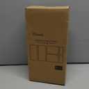 6 Pack Large Clear Plastic Drawer Organizer Trays, Acrylic Kitchen Drawer Organization and Storage Dividers, Non-Slip Storage Bins for Makeup, Kitchen Utensils, Bathroom, Jewelries and Office Desk