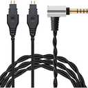 FAAEAL HD600 Balanced Cable Replacement for Sennheiser HD650 HD660S HD6XX HD580 HD58X HD545 HD535 Headphones 4.4mm Balanced Male Jack Extension Aux Cord 4.9ft