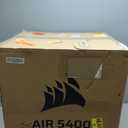 CORSAIR AIR 5400 RS ARGB Triple-Chamber Panoramic Mid-Tower PC Case – Black
