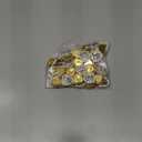 PATIKIL Heart Rhinestones Buttons, 40Pcs 16mm Sew on Rhinestones Crystal Heart Nail Charm Embellishment Flatback Diamond for Sewing DIY Clothing Wedding, White