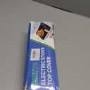 Stove Top Cover for Electric Stove (28.5x 20.5), Heat Resistant Glass Cooktop Cover, Multipurpose Stove/Counter/Washer Top Protector, Dishwasher Safe Natural Rubber (Thankful) (Thankful, Grateful and Blessed)