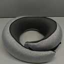 WEERSHUN Travel Pillows for Airplanes,2024 New Travel Pillow,Travel Neck Pillow Airplane Memory Foam Travel Pillow Neck Pillow for Traveling Suitable for Airplanes,Offices and Cars (Dark Gray)