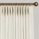 Beige Pinch Pleated 94 inch Long Linen Curtains 2 Panels Set for Living Room Track System Curtains Neutral Modern Farmhouse Light Filtering Semi Sheer Linen Blend Pinch Pleat Drapes 94 Length Oatmeal